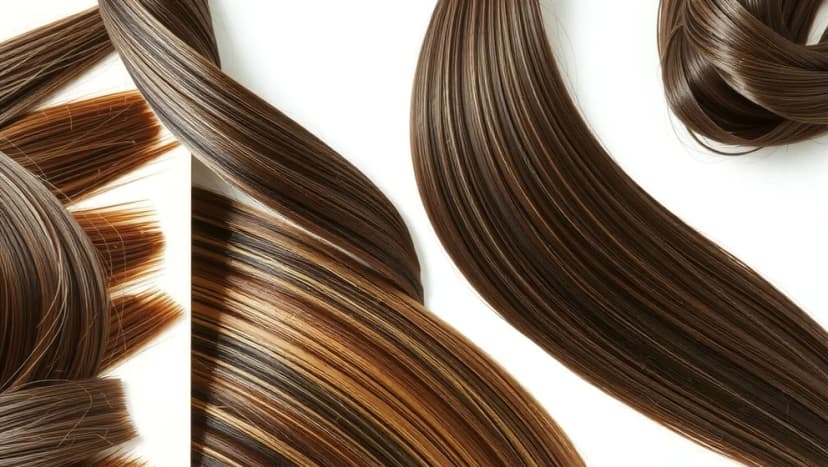 Brunt hår med kalla slingor passar på dig