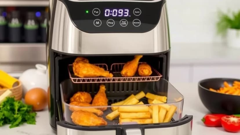 Cosori Dual Blaze airfryer värd pengarna